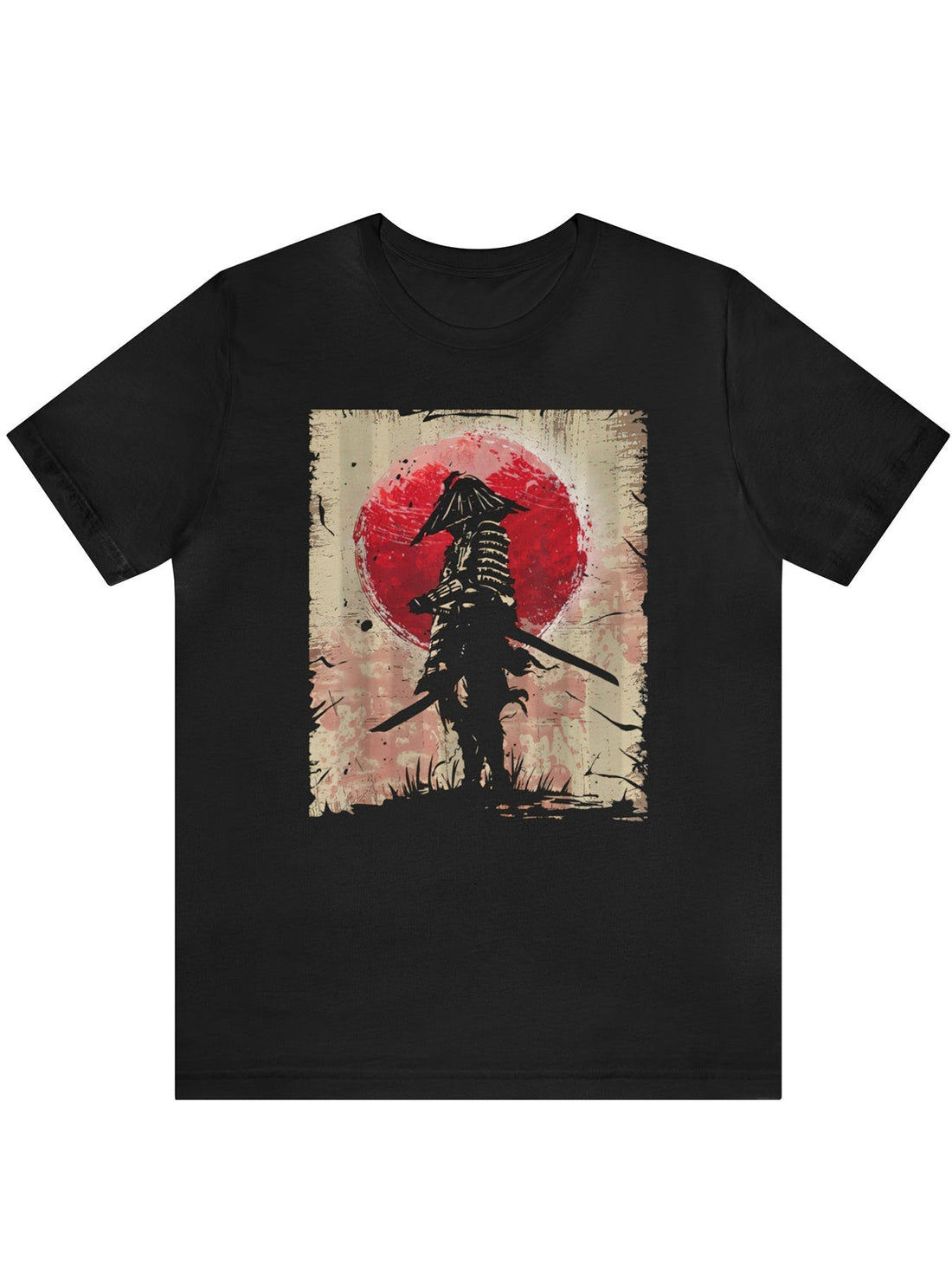 Men's samurai print t-Shirt