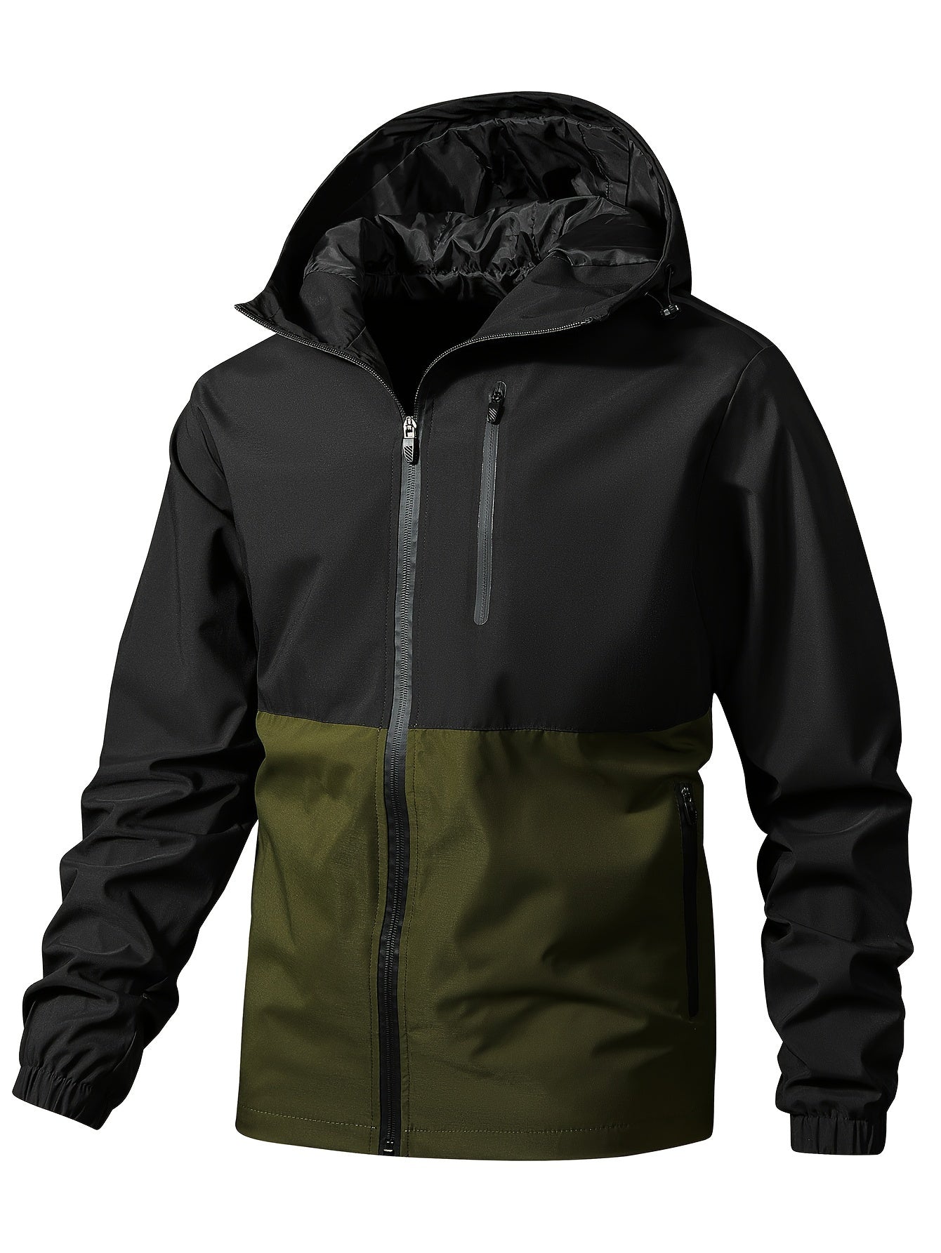 Men’s windproof hooded jacket