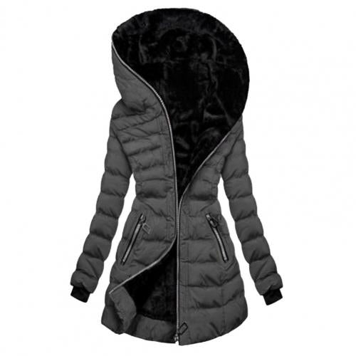 Extra thick fleece winter jacket for women