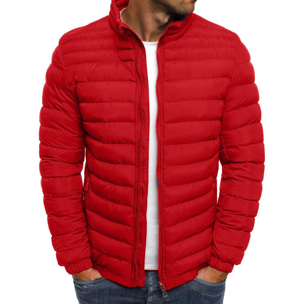 Men's quilted cotton jacket