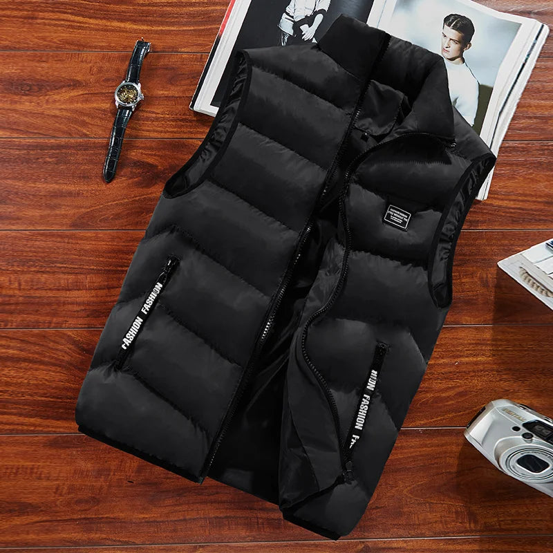 Men's casual bodywarmer vest