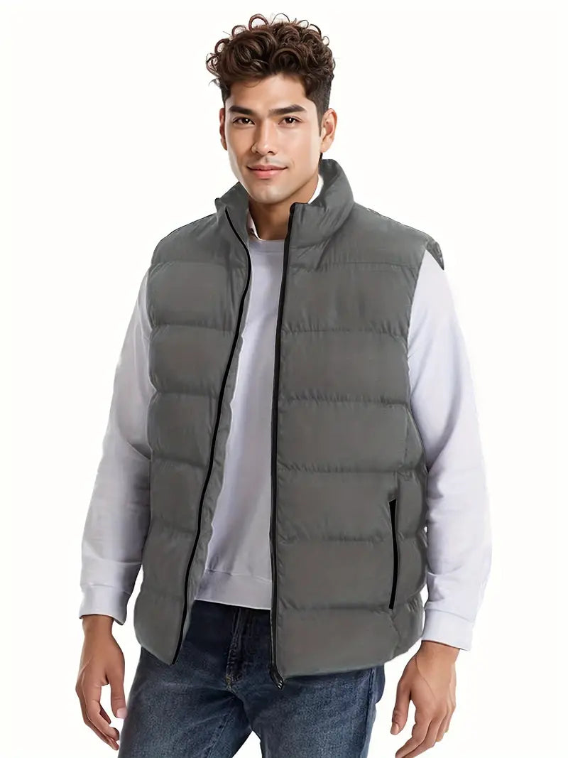 Men’s casual bodywarmer vest