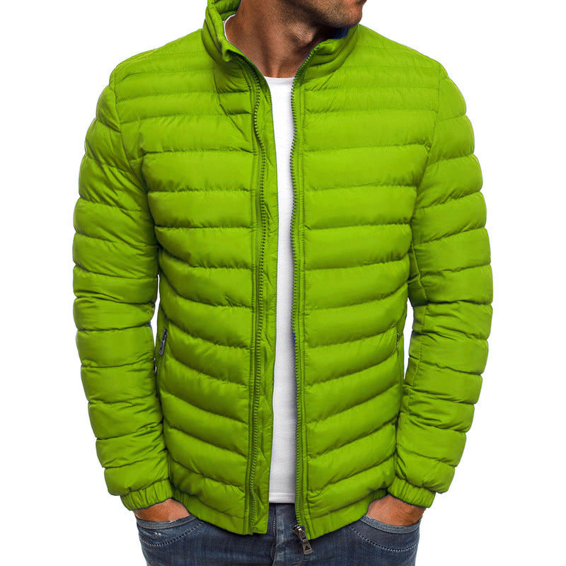 Men's quilted cotton jacket