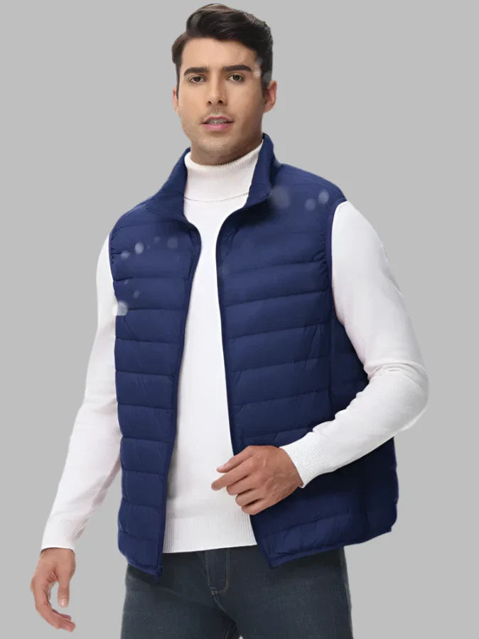 Men's sleeveless bodywarmer vest