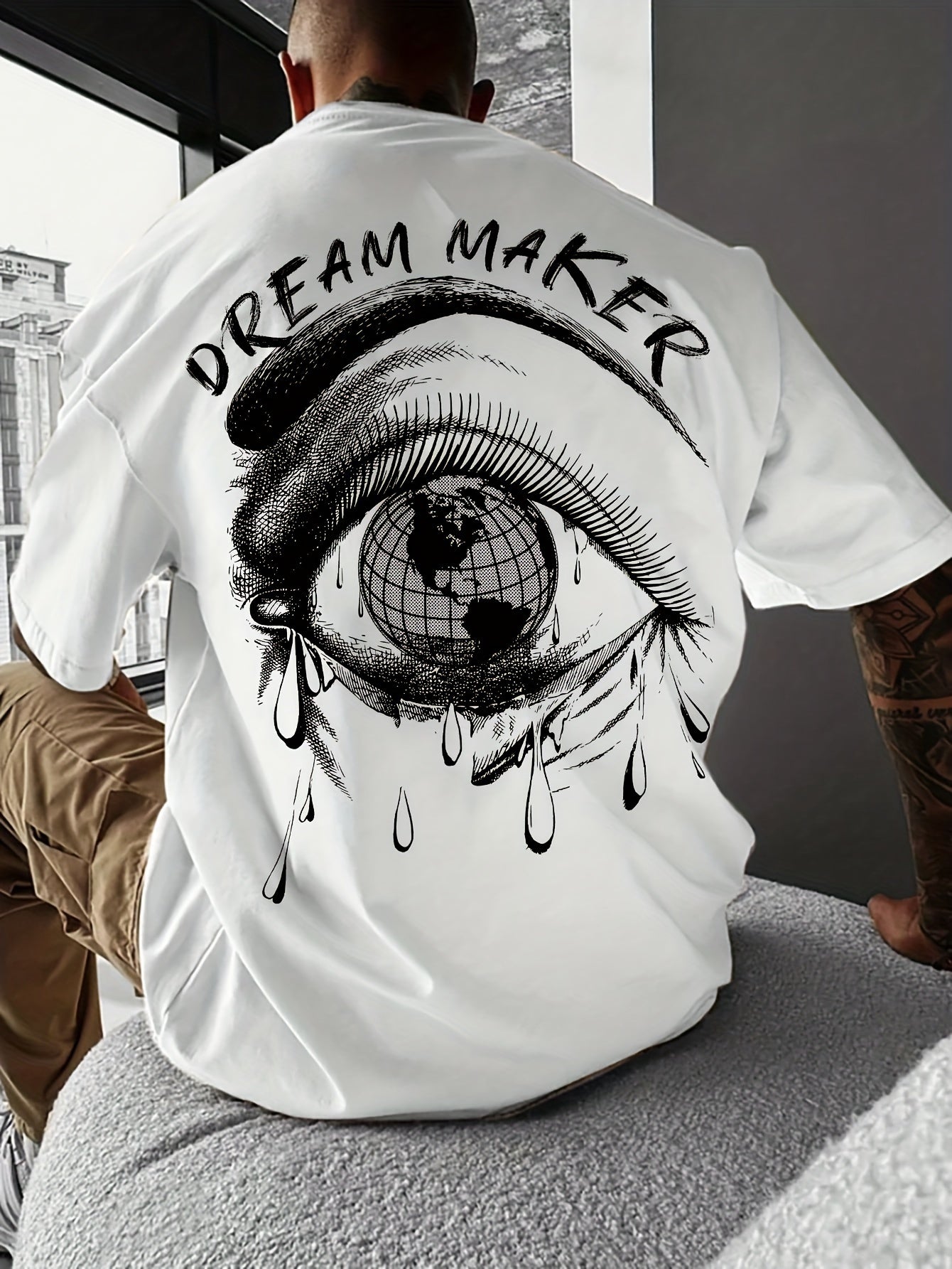 Men's 3D digital print t-shirt