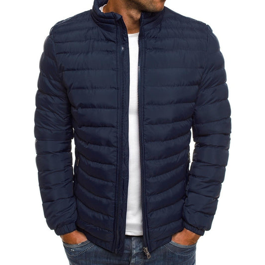 Men's quilted cotton jacket