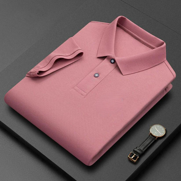 Men's short-sleeved polo shirt