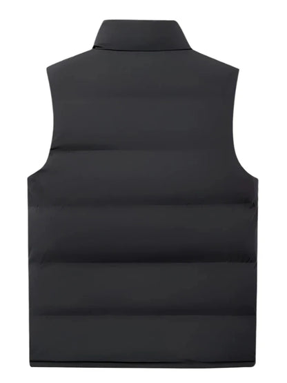 Men's cotton-padded bodywarmer vest