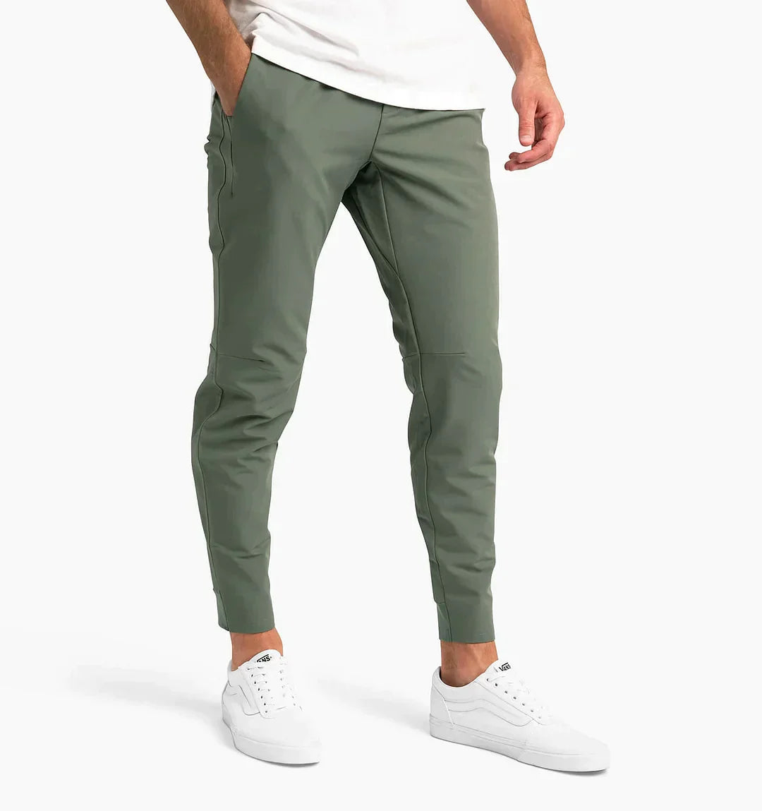 Men's casual sporty thin ice trousers