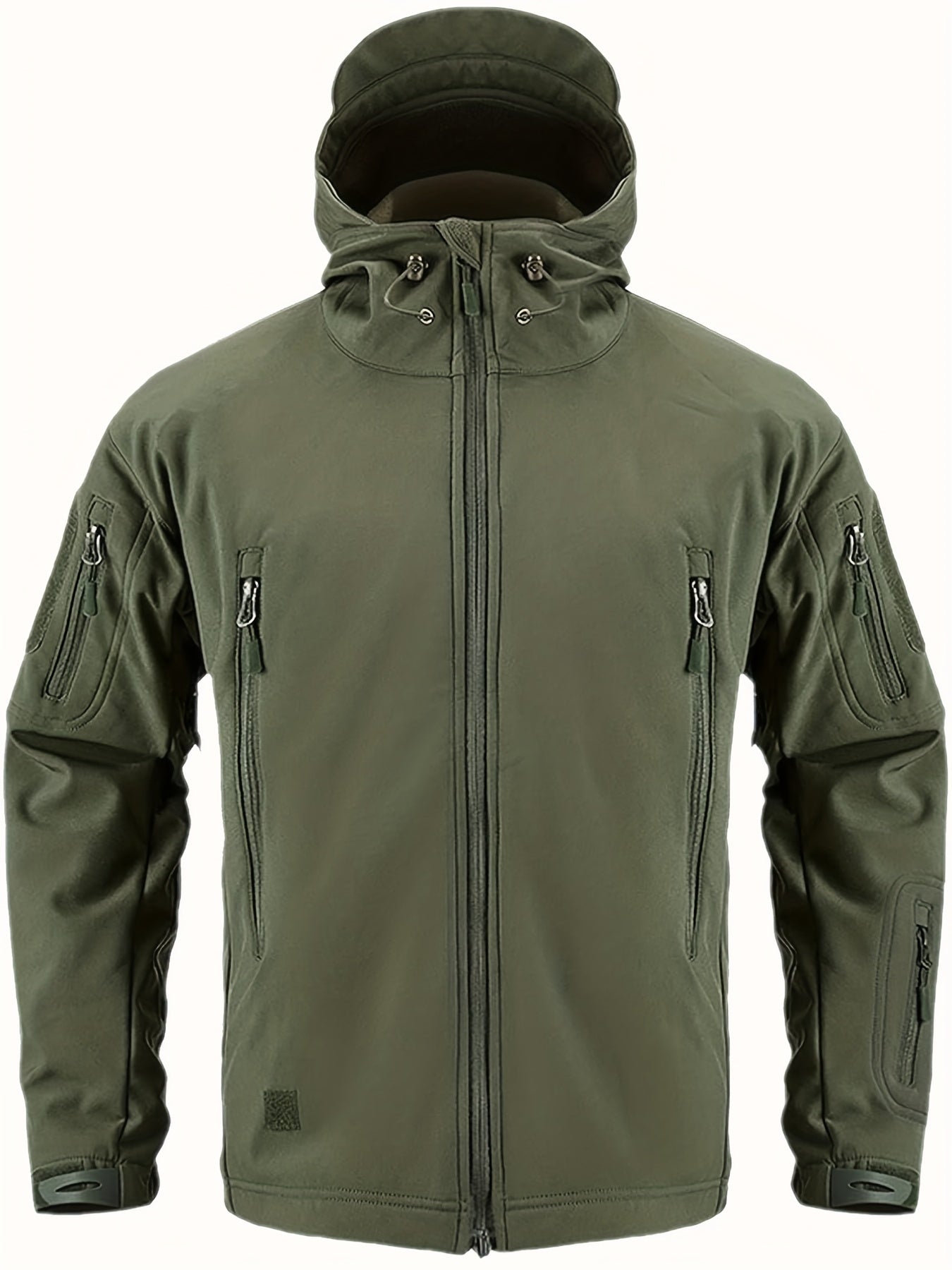 Men's tactical hooded jacket