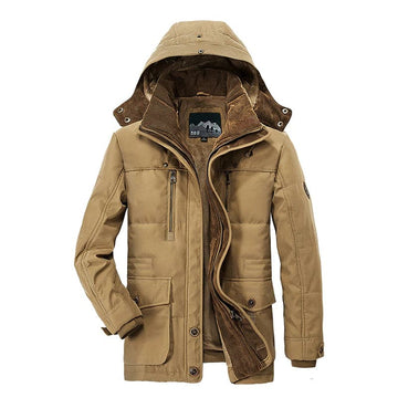 Men's cotton-padded winter jacket