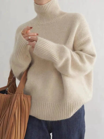 Women's pullover lazy sweater