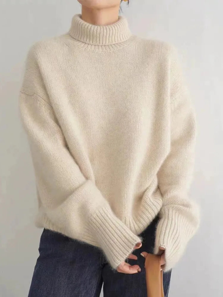 Women's pullover lazy sweater