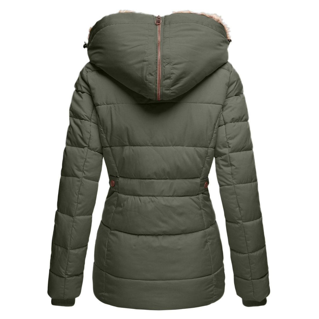 Women's water-repellent hooded jacket