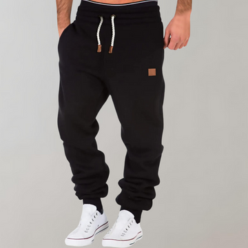 Men's thick plush sweatpants