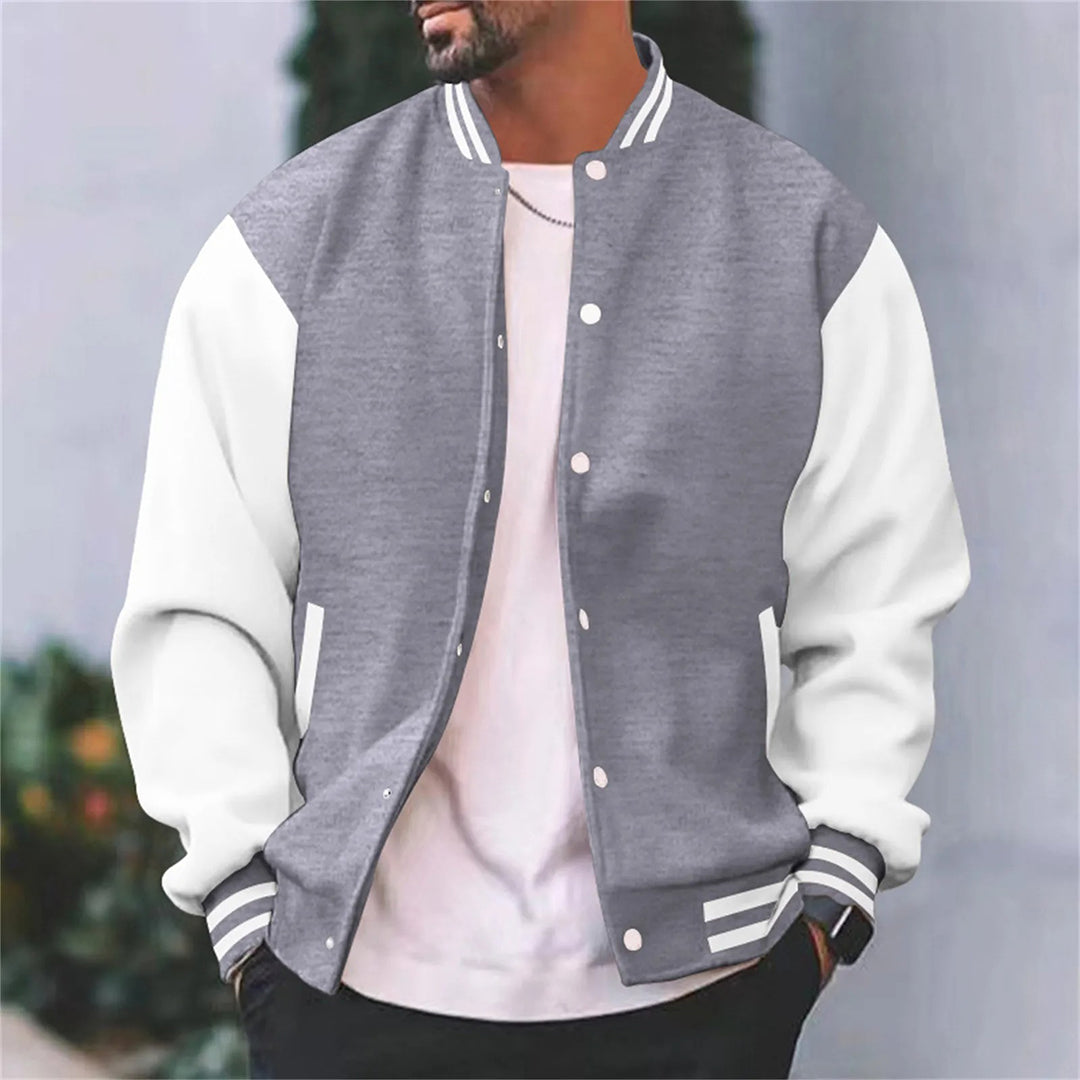 Men's casual bomber jacket