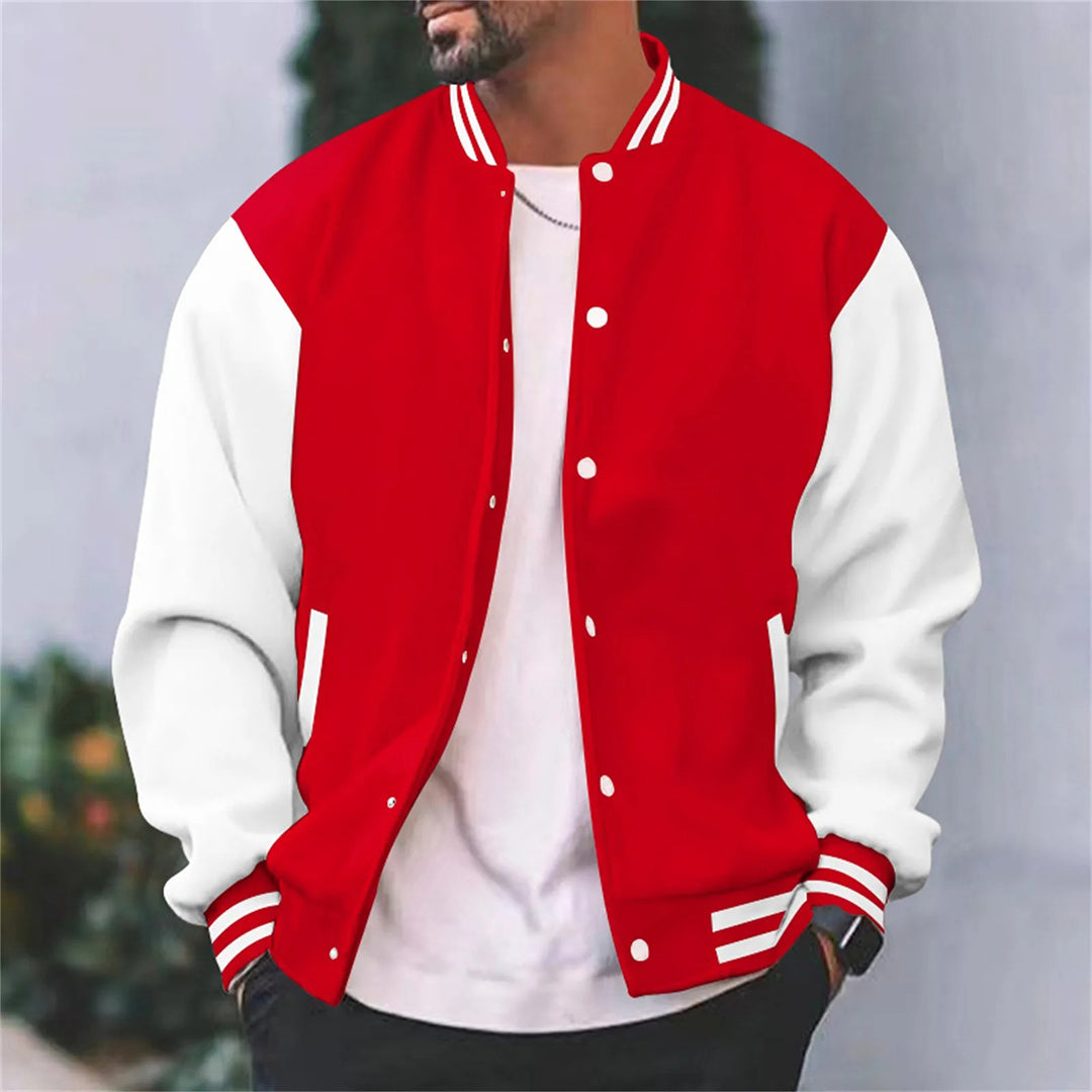 Men's casual bomber jacket