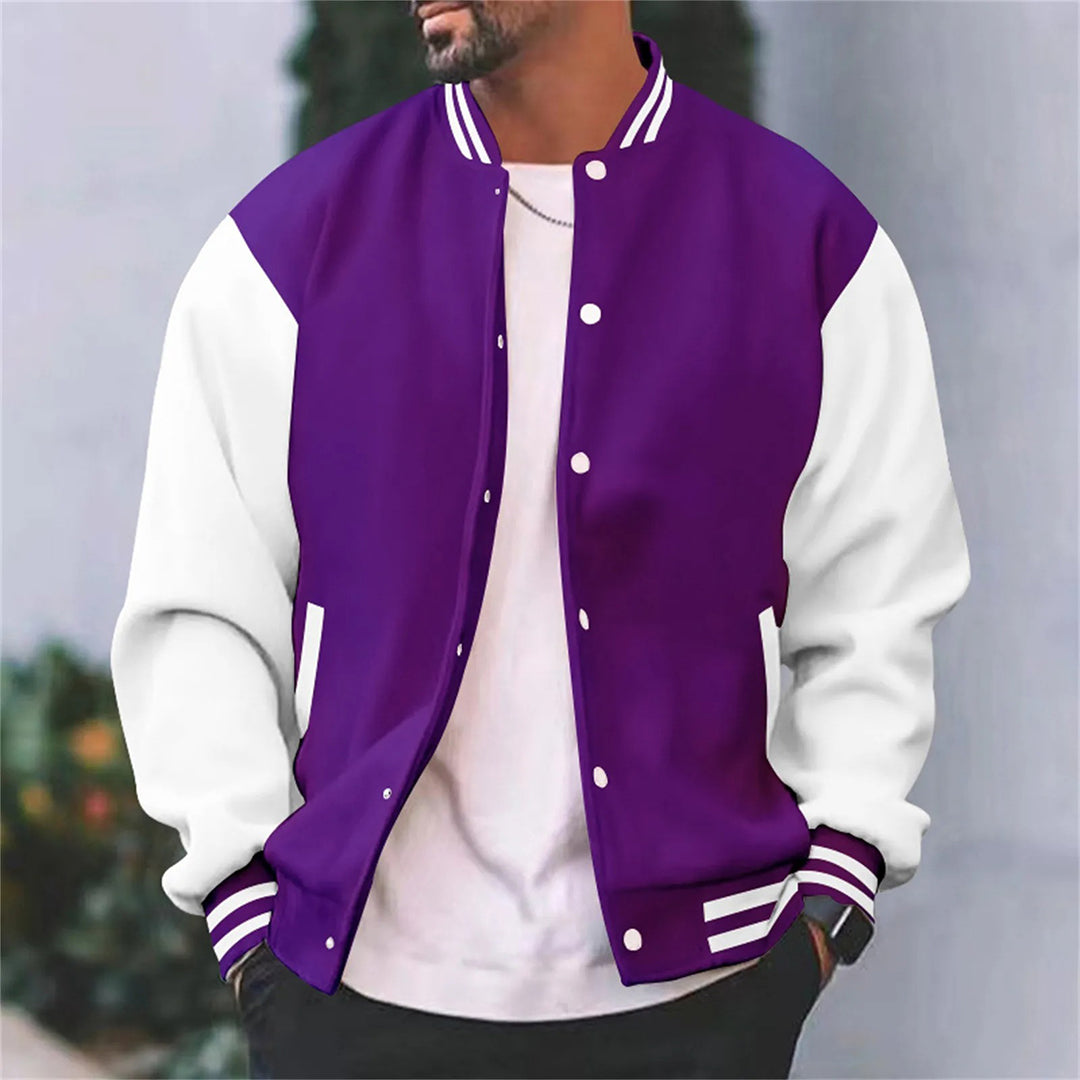 Men's casual bomber jacket