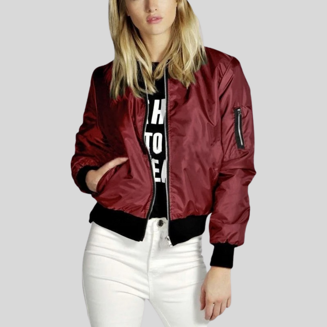 Women’s bomber jacket