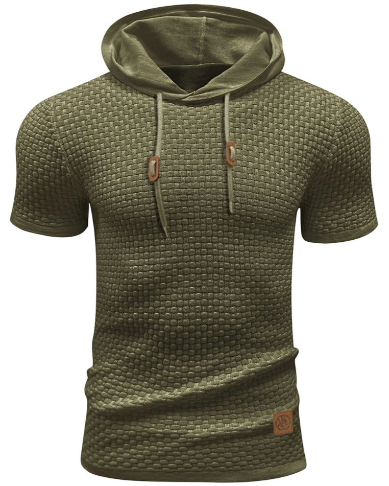 Men's slim-fitting knitted t-Shirt