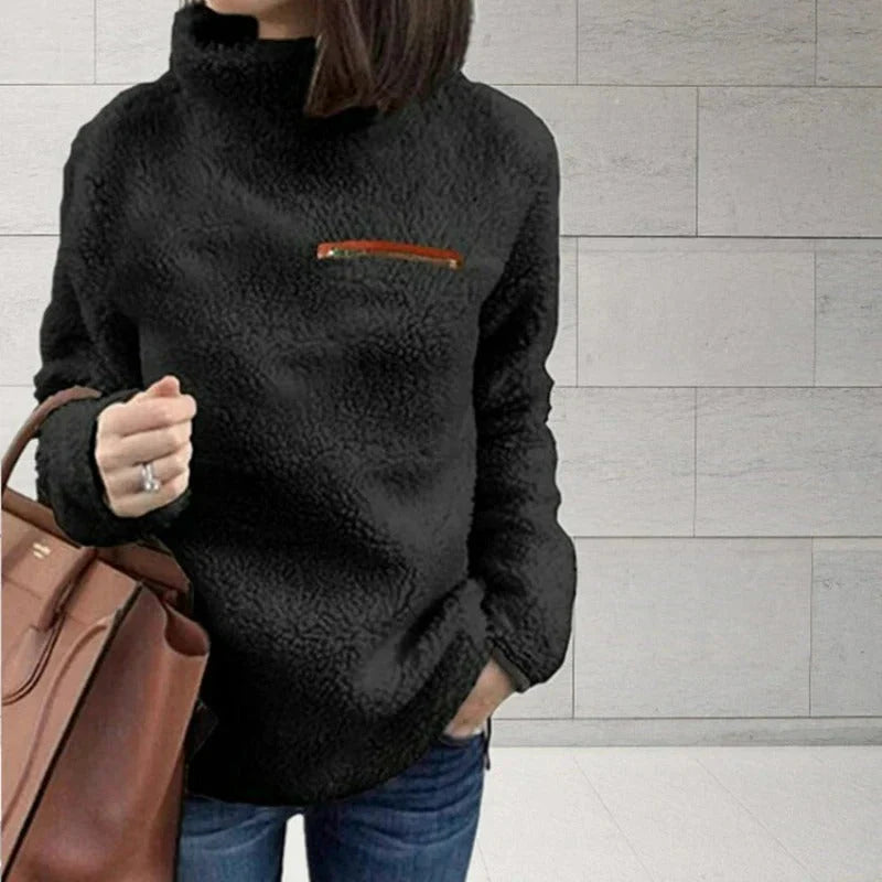 Women’s fashionable turtle neck sweater