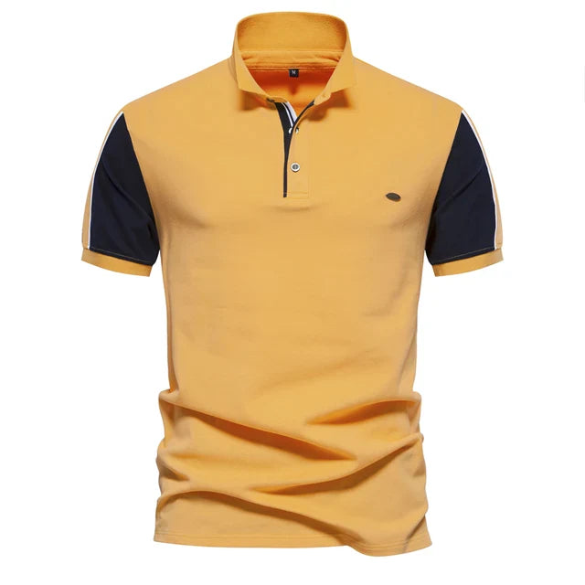 Men's collared polo-shirt