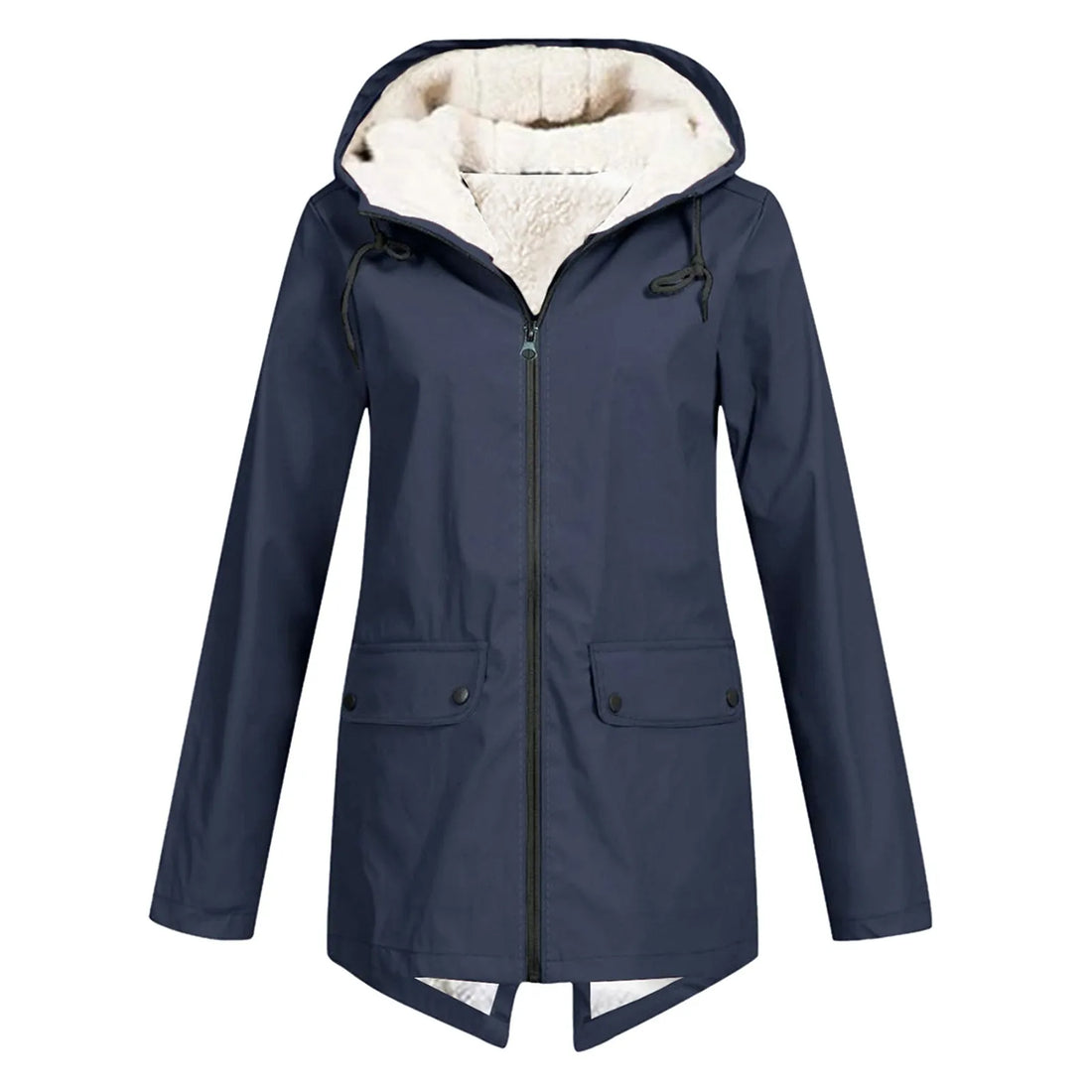 Women's waterproof hooded jacket