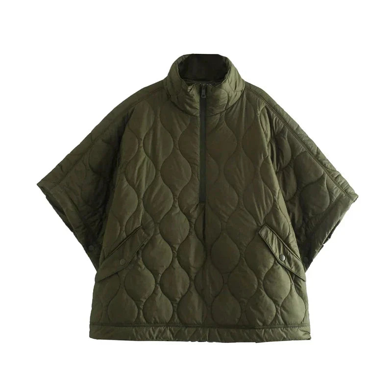 Women's quilted bodywarmer top