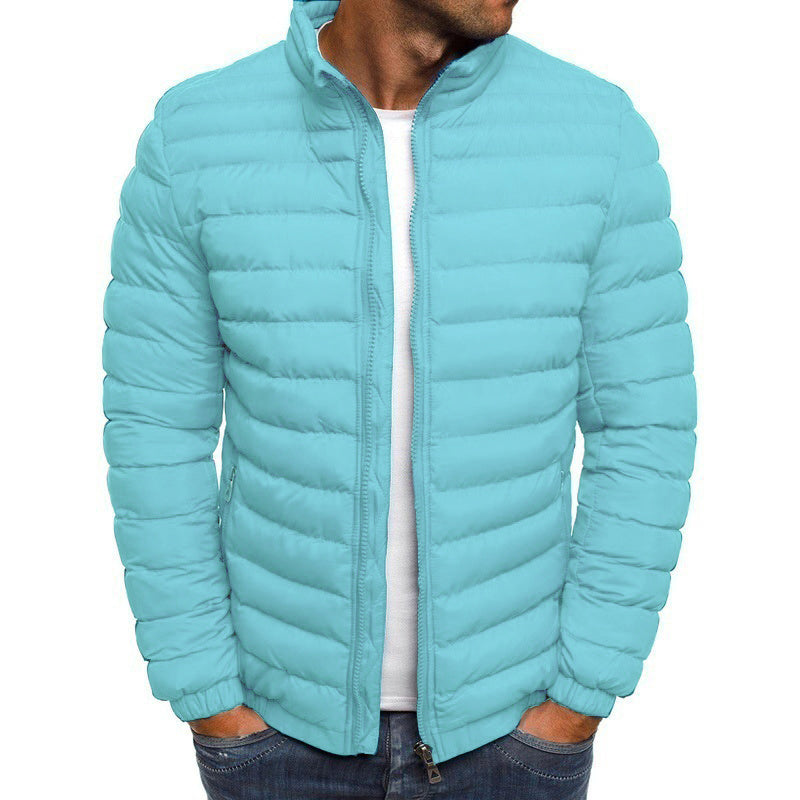 Men's quilted cotton jacket