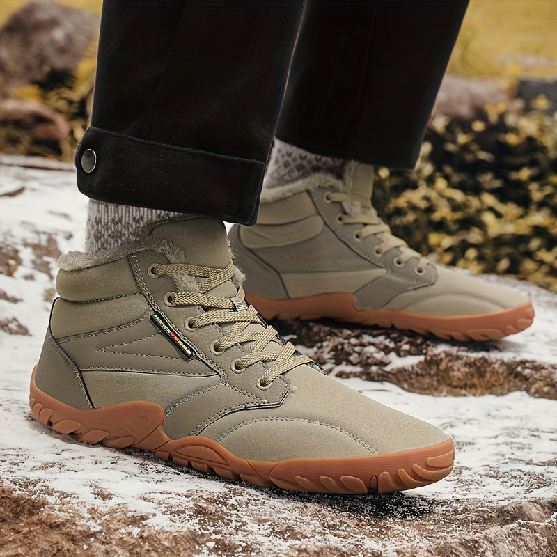 Men's mid-tube high winter boots