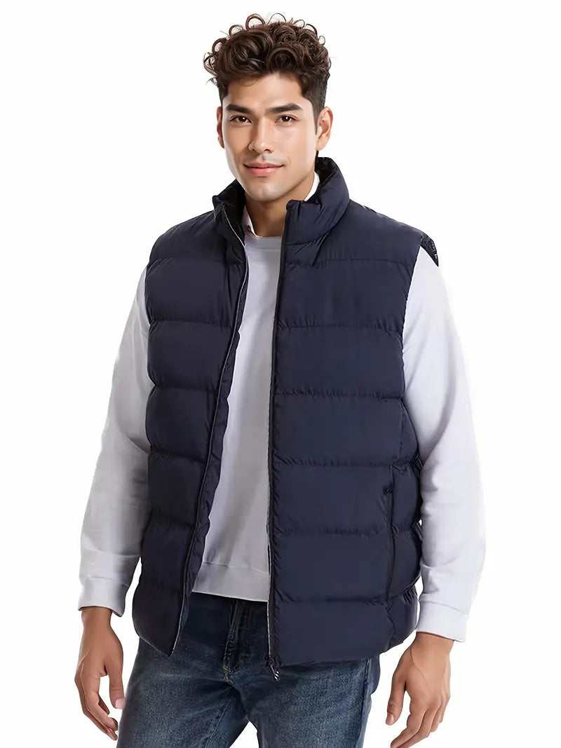 Men’s casual bodywarmer vest