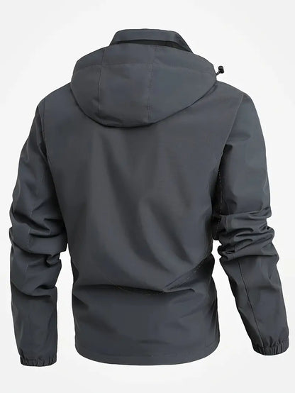 Men's hairless collar windbreaker jacket