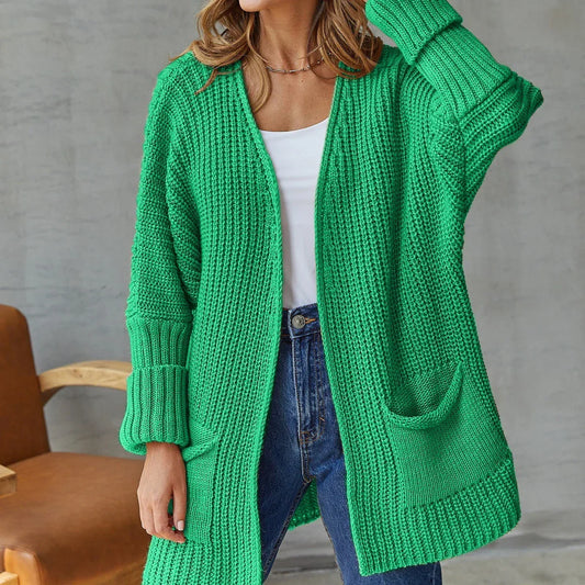 Women's commuter style knitted cardigan