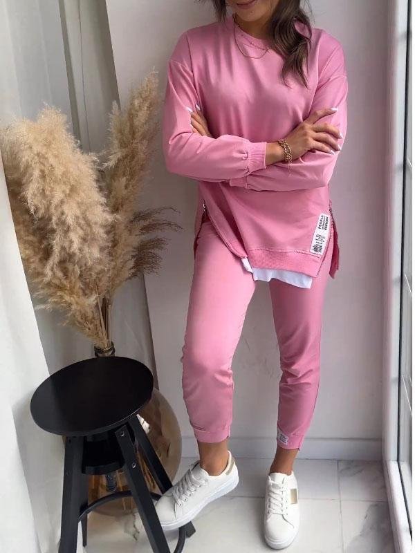 Women's breathable sweatshirt and pants set