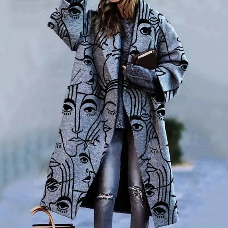 Women's casual elegant trench coat